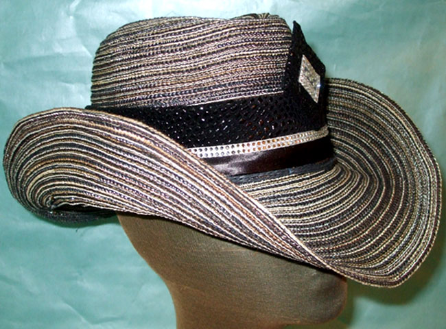 cowboy hat in soft chenille